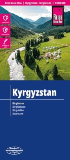 Kyrgyzstan (1:700.000)