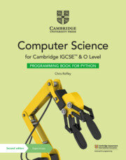Cambridge IGCSE and O Level Computer Science Programming Book for Python with Digital Access