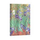 Van Gogh’s Irises Midi Unlined Hardcover Journal