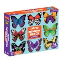 Butterflies Shaped Memory Match