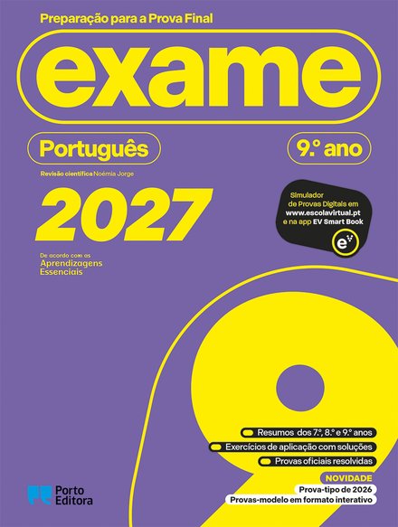 Preparação para a Prova Final 2027 - Português - 9.º ano