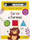 Escreve E Aprende - Cores E Formas - Inclui Caneta Escreve A Apaga