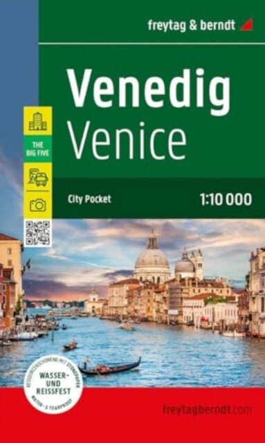 Venice, City Plan 1:10.000, City Pocket + The Big Five