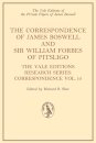 The Correspondence of James Boswell and Sir William Forbes of Pitsligo