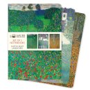 Gustav Klimt: Landscapes Set of 3 Standard Notebooks