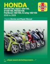Honda 125 Scooters (SH, SES, NES, PES & FES 125) (00 - 09)