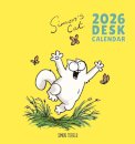 Simons Cat Easel Desk Calendar 2026