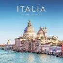 Italia Square Wall Sunday Start Calendar