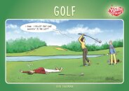 Golf Young At Heart A4 Calendar 2026