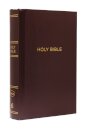 NKJV, Pew Bible, Large Print, Hardcover, Burgundy, Red Letter, Comfort Print