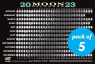 2023 Moon Calendar Card 5 pack