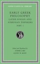 Early Greek Philosophy, Volume VII