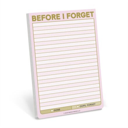 Knock Knock Before I Forget Great Big Stickies