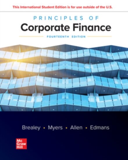 Principles of Corporate Finance 14th International Edition