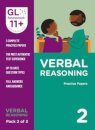 11+ Practice Papers Verbal Reasoning Pack 2 (Multiple Choice)