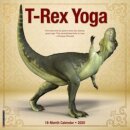 T-Rex Yoga 2025 12 X 12 Wall Calendar