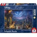 Disney - Beauty and the Beast Dancing in the Moonlight by Thomas Kinkade 1000 Piece Schmidt Puzzle