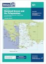 G1 Mainland Greece and the Peloponnisos : Passage Chart : G1