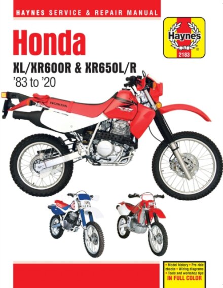Honda XL/XR600R & XR650L/R (83-20)