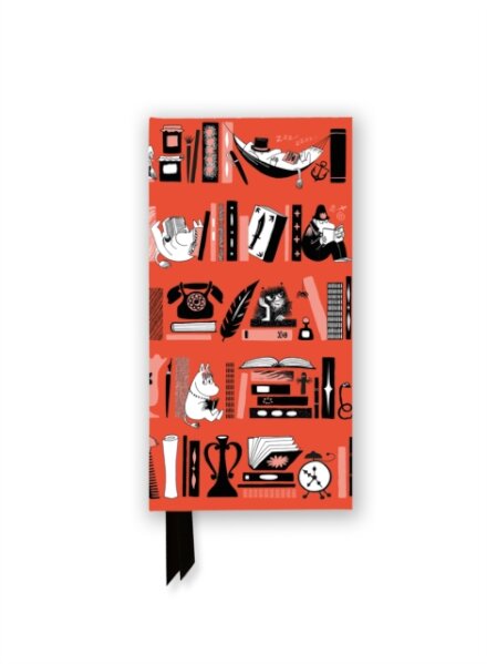 Moomin Bookshelves (Foiled Slimline Journal)