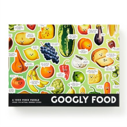 Googly Food 1000 Piece Puzzle