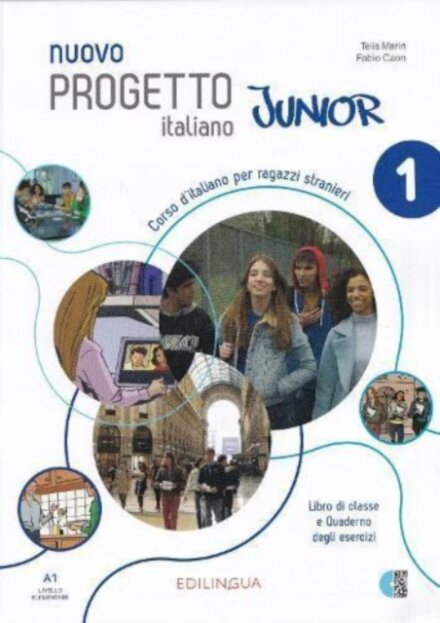 Nuovo Progetto italiano Junior 1 - Libro di classe e Quaderno degli esercizi + audio + video - pp. 168