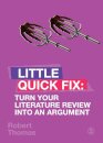 Turn Your Literature Review Into An Argument