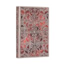 Garnet (Silver Filigree Collection) Midi Unlined Softcover Flexi Journal