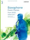Saxophone Exam Pieces from 2022, ABRSM Grade 3