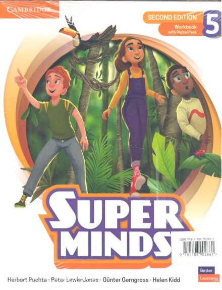 Super Minds Level 5 Workbook with Super Practice Book and Digital Pack British English