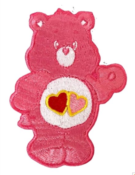 Classic Love A Lot Bear Sew On Patch