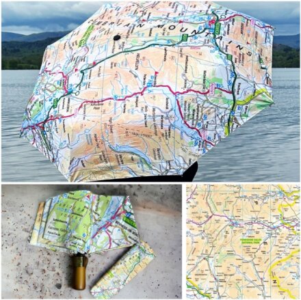 OS Map Premium Umbrella - Yorkshire Dales National Park