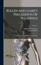 Bullen And Leake's Precedents Of Pleadings