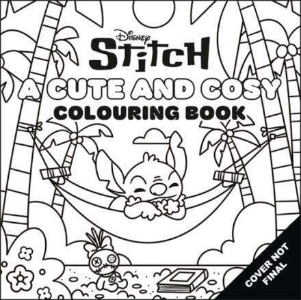 Disney Stitch: A Cute and Cosy Colouring Book