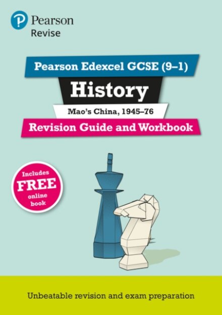 Pearson REVISE Edexcel GCSE History Mao's China Revision Guide and Workbook incl. online revision - for 2026, 2027 exams