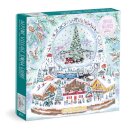 Michael Storrings Alpine Village Snowglobe 500 Piece Foil Puzzle