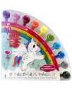 O Arco-Íris Mágico - Oferta de 10 Marcadores c/ pompons
