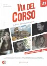 Via del Corso A1- Libro dello studente ed esercizi + CD audio (2) + DVD video - 248 pages