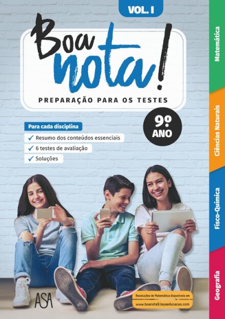 Boa Nota! Preparação para os Testes 9.º ano Vol 1