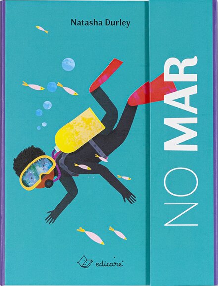 No Mar - Livro acordeão