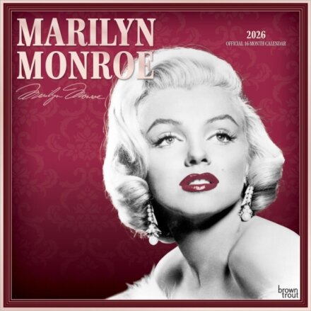Marilyn Monroe 2026 Square Flap Foil Calendar