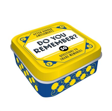 After Dinner Amusements: Do You Remember?