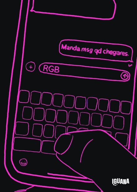 Manda msg quando chegares