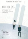 with their eyes