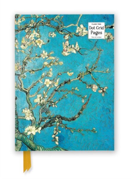 Vincent van Gogh: Almond Blossom (Foiled Dot Grid Journal)