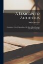A Lexicon to Aeschylus