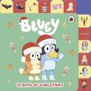 Bluey: 12 Days Of Christmas Tabbed Board Book
