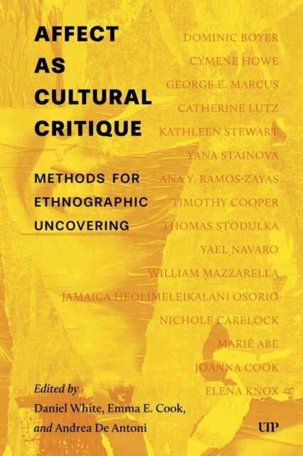 Affect As Cultural Critique