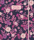 Ditsy Flowers Square Pocket Diary 2026