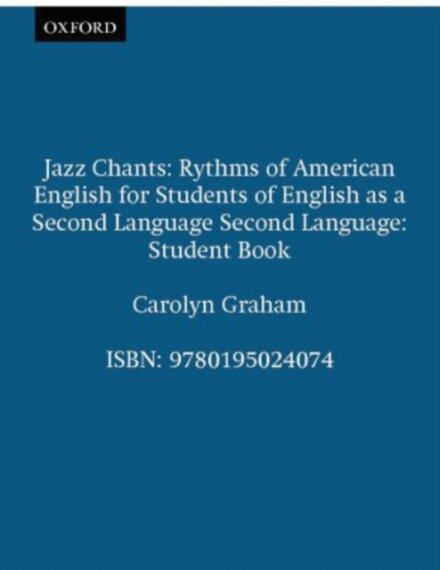 Jazz Chants: Jazz Chants Book